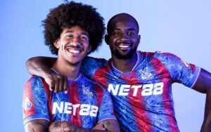 Crystal Palace công bố NET88 là nhà tài trợ trên áo đấu cho mùa giải 2024/25
