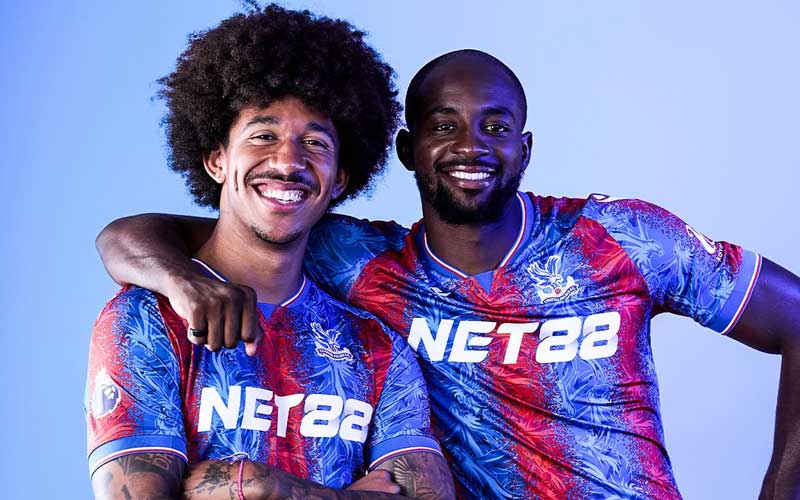 Crystal Palace công bố NET88 là nhà tài trợ trên áo đấu cho mùa giải 2024/25