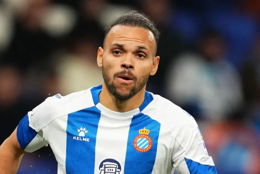 Cựu tiền đạo Barcelona Martin Braithwaite cân nhắc mua lại Espanyol