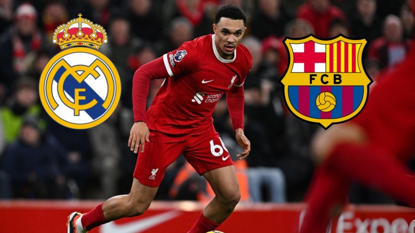 Trent Alexander-Arnold: Mục tiêu chuyển nhượng của Real Madrid và Barcelona