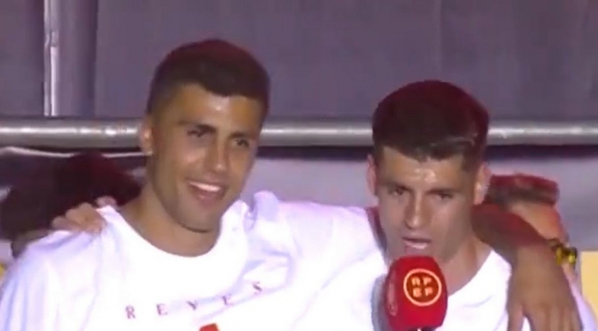Án treo giò một trận cho Morata và Rodri vì khẩu hiệu gây tranh cãi về Gibraltar