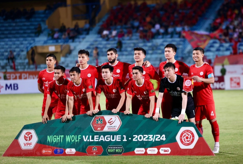 Thể Công Viettel so tài Hà Nội FC trên sân Mỹ Đình trong trận ra quân V-League 2024/25
