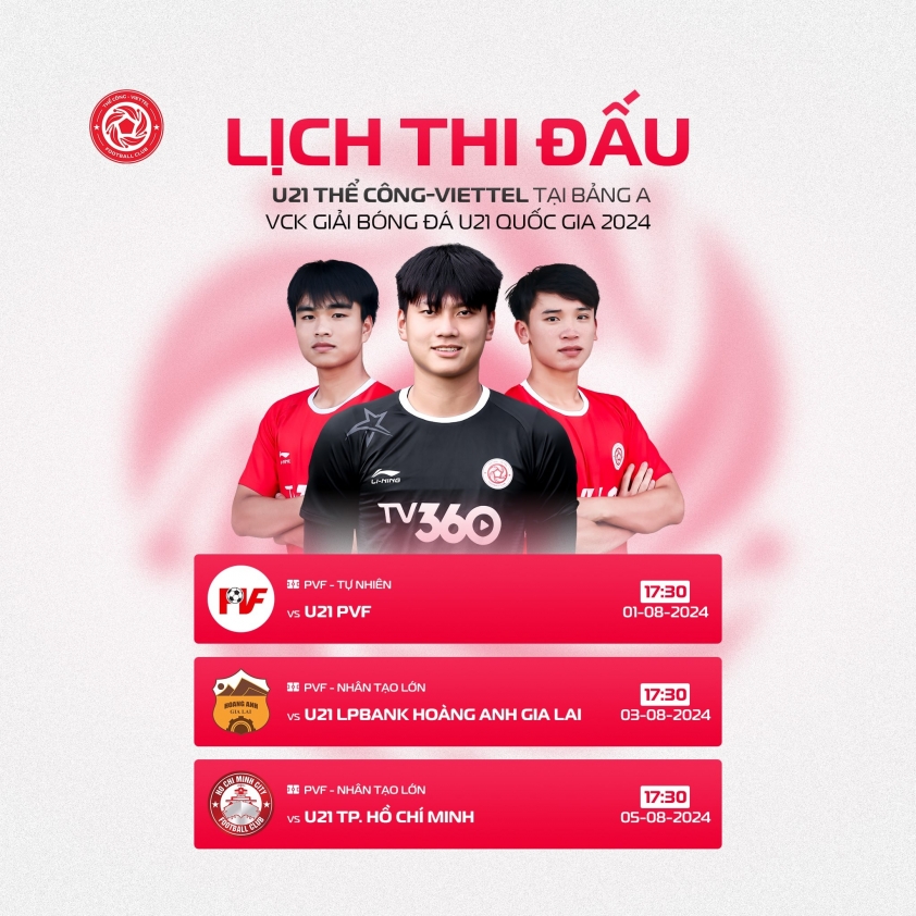 U21 Viettel Tăng Cường Lực Lượng Chuẩn Bị Cho Vòng Chung Kết U21 Quốc Gia 2024