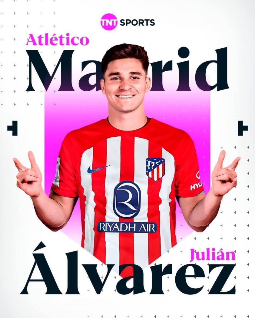 Julian Alvarez sắp trở lại La Liga, gia nhập Atletico Madrid từ Man City