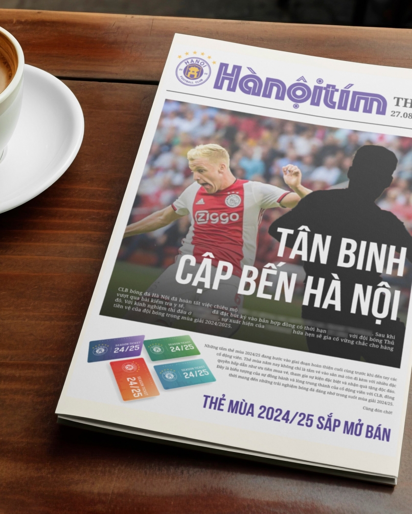 Trung vệ Hà Lan Veendorp đầu quân cho Hà Nội FC, bổ sung sức mạnh cho V-League