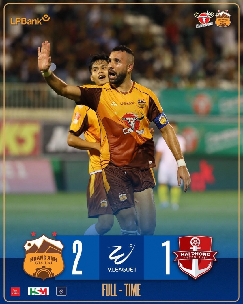 HAGL Giải Cứu Thành Công Mùa Giải V-League, Trụ Hạng Thất Thua