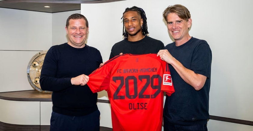 Bayern Munich hoàn tất thỏa thuận có được tài năng trẻ Michael Olise từ Crystal Palace