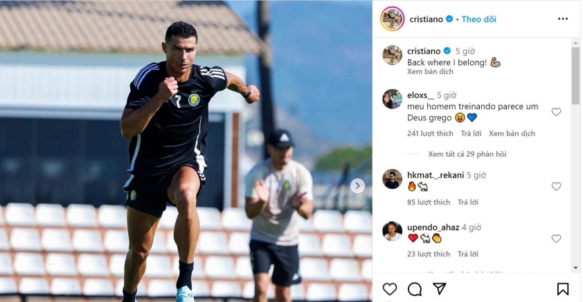 Cristiano Ronaldo: Trở lại nơi thuộc về tại Al Nassr