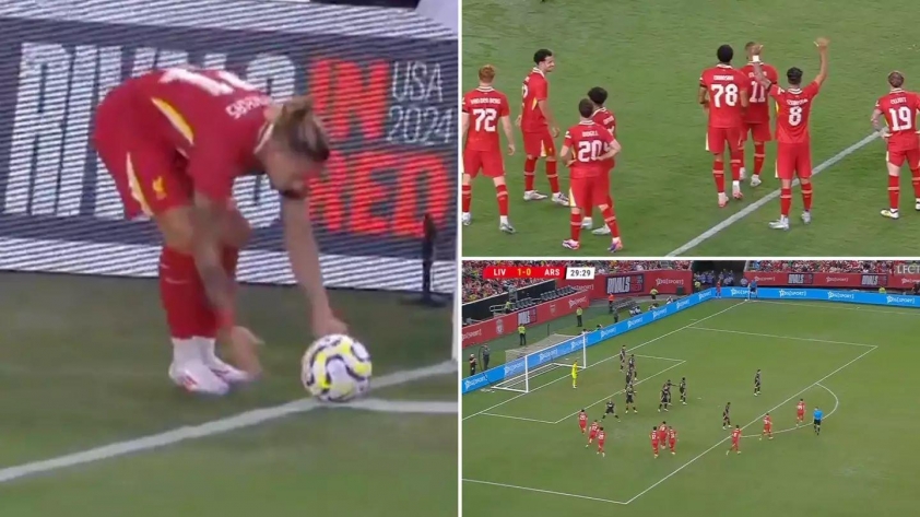 Chiến thuật đá phạt góc độc đáo của Liverpool dưới thời HLV Arne Slot
