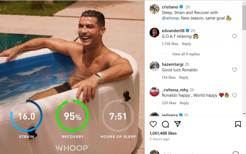 Cristiano Ronaldo hé lộ bí quyết đằng sau sự thành công không tuổi