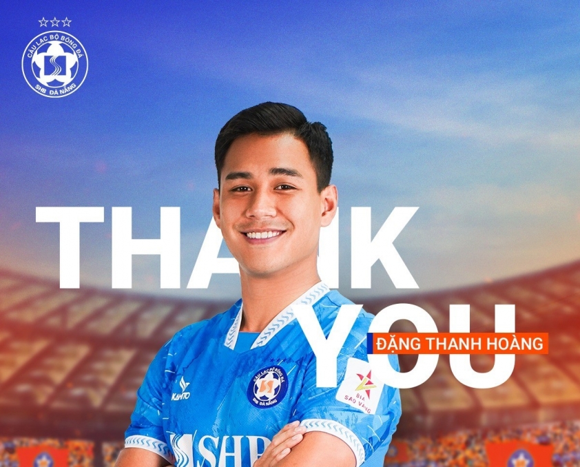 Câu lạc bộ Đà Nẵng nói lời tạm biệt với Steven Đặng Thanh Hoàng trước thềm mùa giải mới