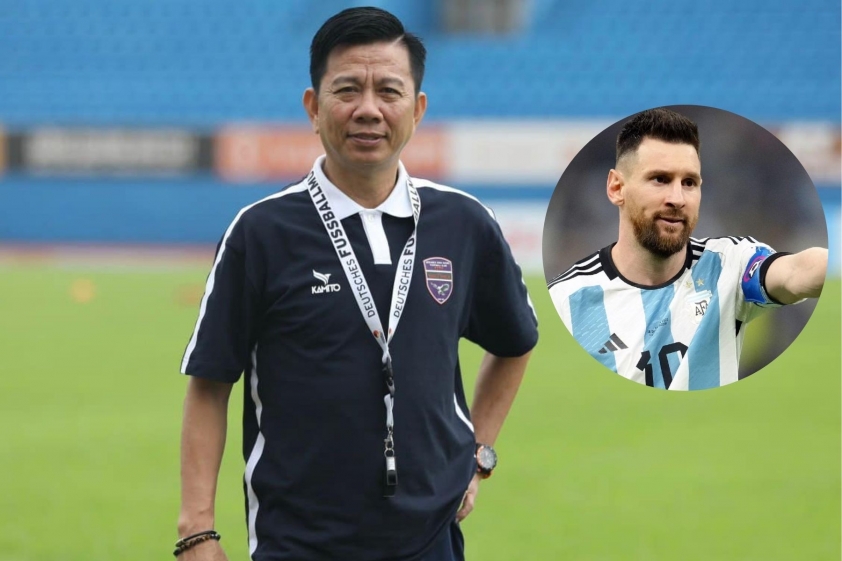 HLV Hoàng Anh Tuấn mơ về bộ ba trong mơ Tiến Linh - Modric - Messi