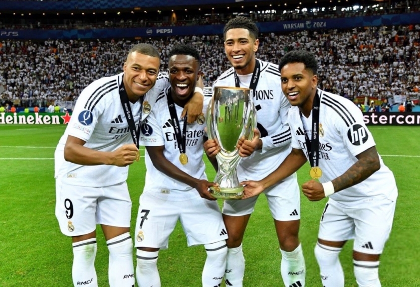 Thống trị tuyệt đối: Real Madrid xưng vương Siêu cúp châu Âu lần thứ sáu, thiết lập kỷ lục chưa từng có