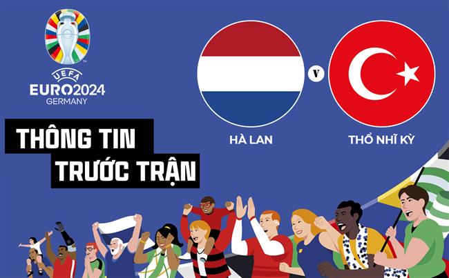 Hà Lan và Thổ Nhĩ Kỳ tranh tấm vé vào bán kết Euro 2024: Đối đầu cân tài cân sức