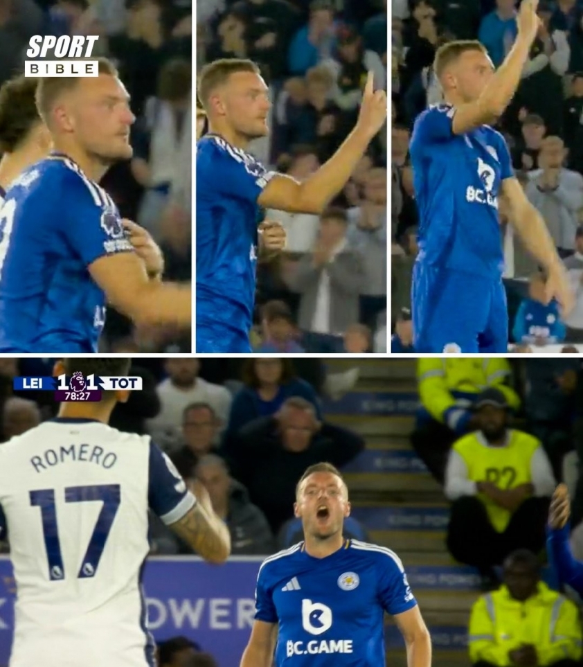 Jamie Vardy đập tan Tottenham bằng lời nhắc nhở về chức vô địch Ngoại hạng Anh