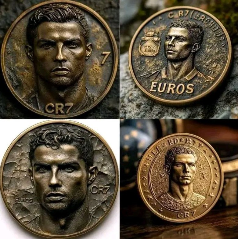 Cristiano Ronaldo Được Vinh Danh trên Đồng Tiền Đặc Biệt Bồ Đào Nha