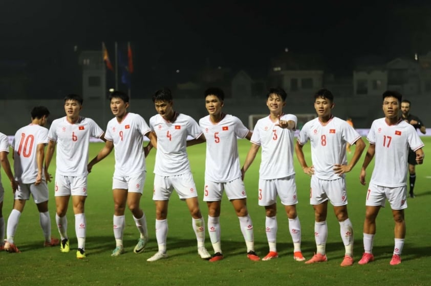 U20 Việt Nam Đánh Bại Bhutan, Tạm Thời Vươn Lên Dẫn Đầu Bảng A Vòng Loại U20 Châu Á 2025