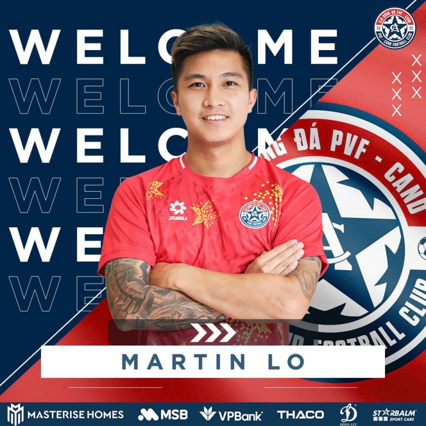 Tiền vệ Việt kiều Martin Lò tái hợp PVF-CAND sau 5 năm
