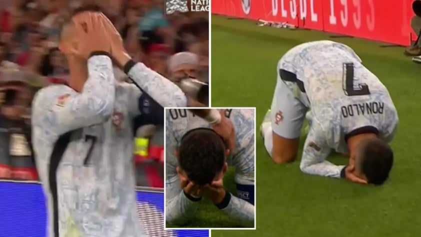 Cristiano Ronaldo lập kỳ tích 900 bàn thắng: Màn ăn mừng đầy cảm xúc tóm gọn sự nghiệp huy hoàng