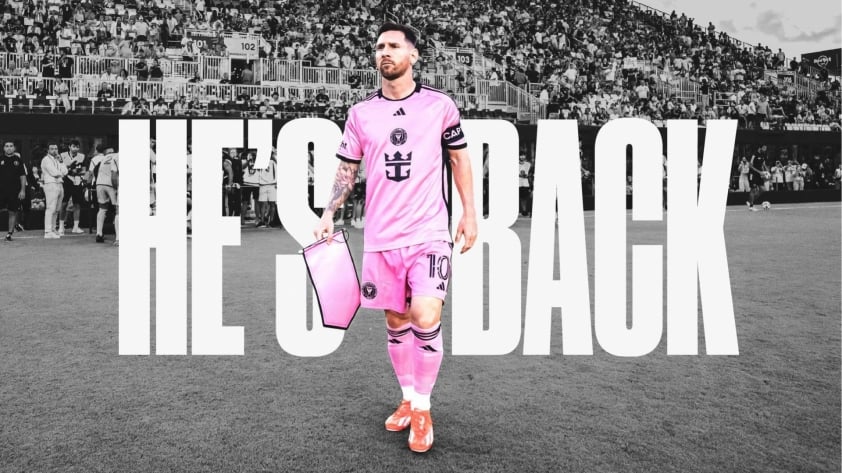 Messi Sẵn Sàng Trở Lại, Đấu Philadelphia Ngày 14/9