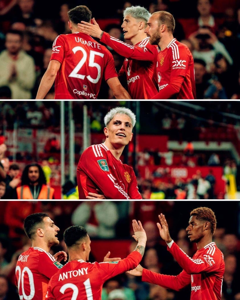 Hojlund và Mount Trở Lại Sân Tập của Man United Sau Chấn Thương