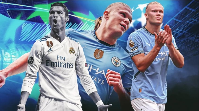 Haaland vượt qua Ronaldo, lập kỷ lục ghi 100 bàn nhanh nhất châu Âu