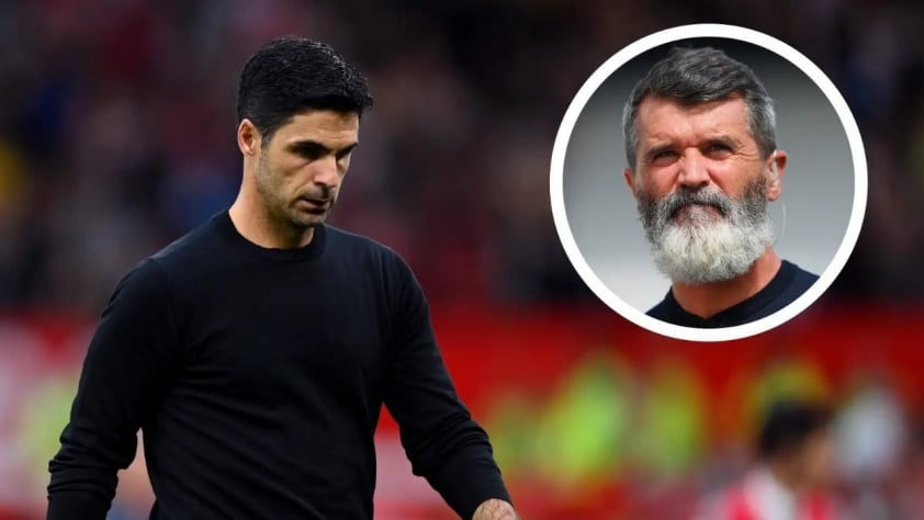 Roy Keane chỉ trích gay gắt HLV Arsenal Mikel Arteta vì đổ lỗi cho trọng tài