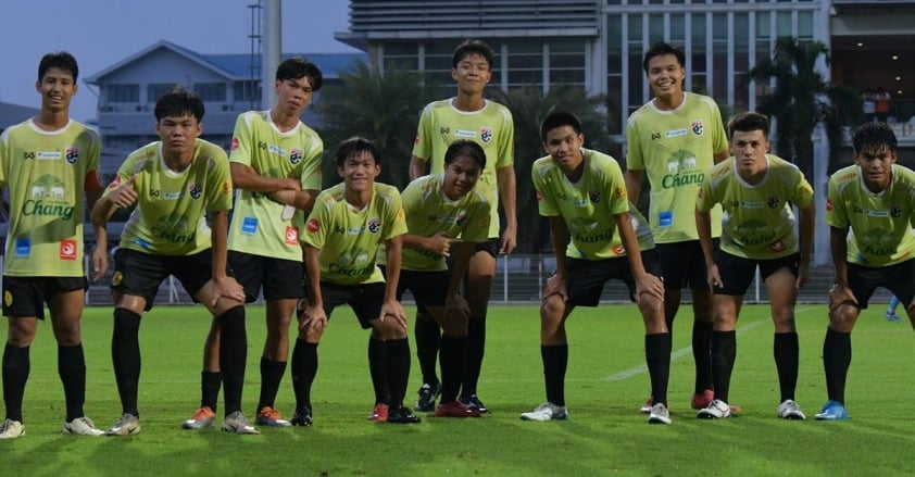 Công bố Đội Hình U17 Thái Lan Chuẩn Bị cho Vòng Loại U17 Châu Á