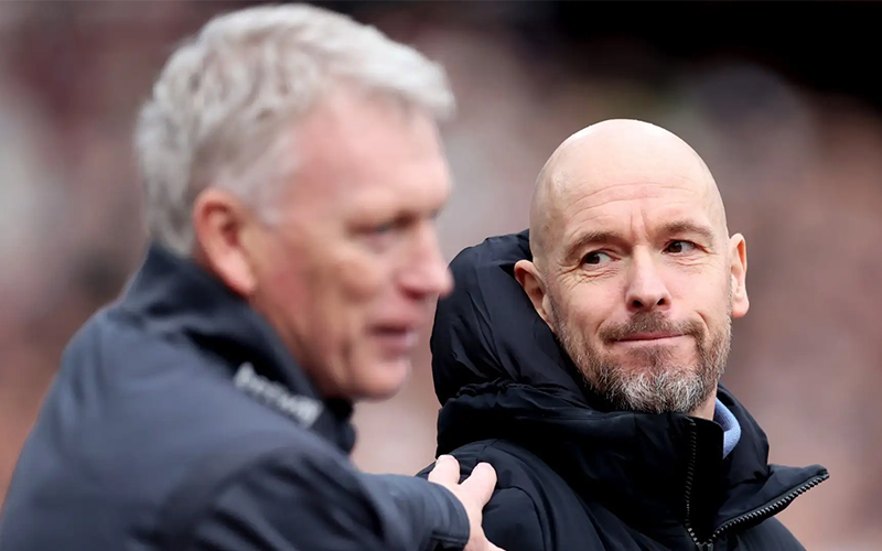 Ten Hag tự tin giữ ghế M.U dù sáng ngang thành tích tệ thời Moyes