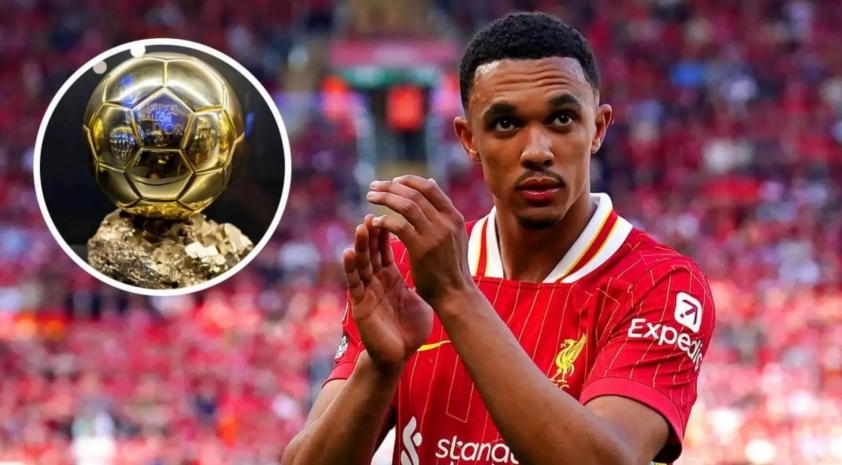 Trent Alexander-Arnold Sứ mệnh trở thành Hậu vệ cánh đầu tiên giành Quả bóng vàng