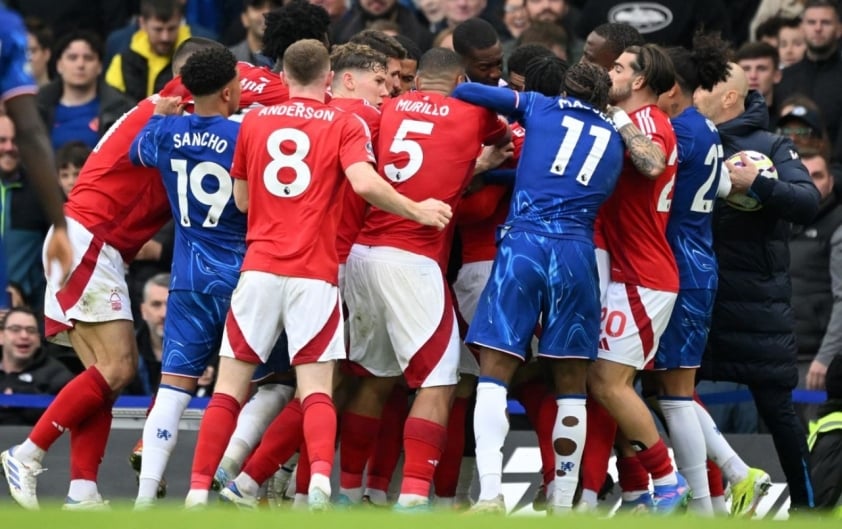 Chelsea Phải Đối Mặt với Mức Phạt Nặng từ FA sau Trận Cãi Lộn với Nottingham Forest