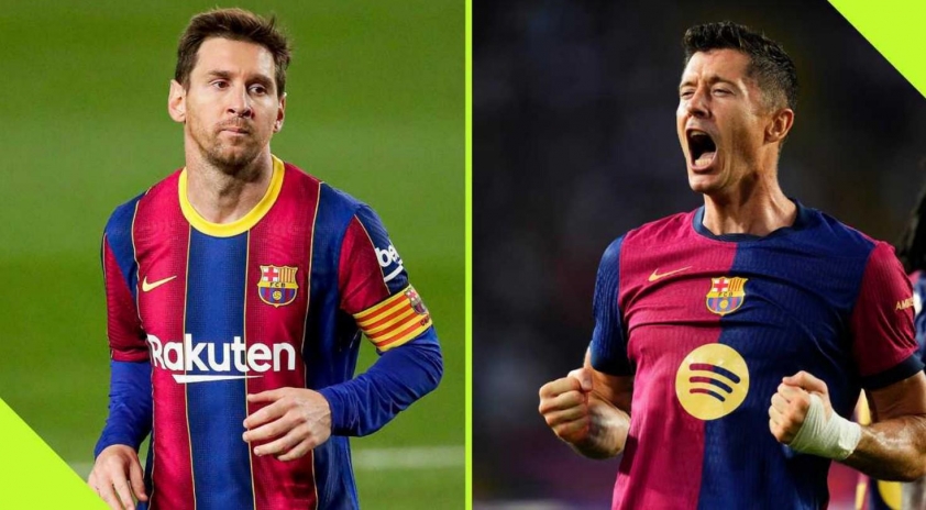 Lewandowski cân bằng thành tích ghi bàn ấn tượng tại La Liga sau 10 trận đầu tiên