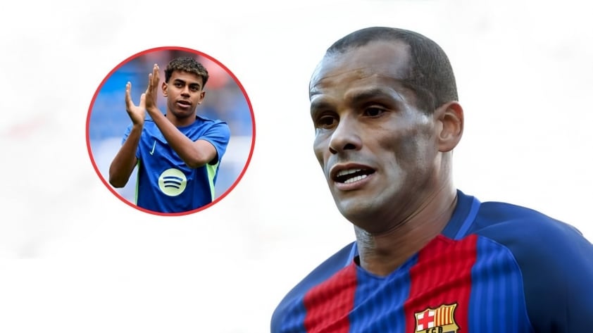 Huyền thoại Barcelona Rivaldo ca ngợi tài năng trẻ Lamine Yamal sánh ngang Mbappe và Vinicius