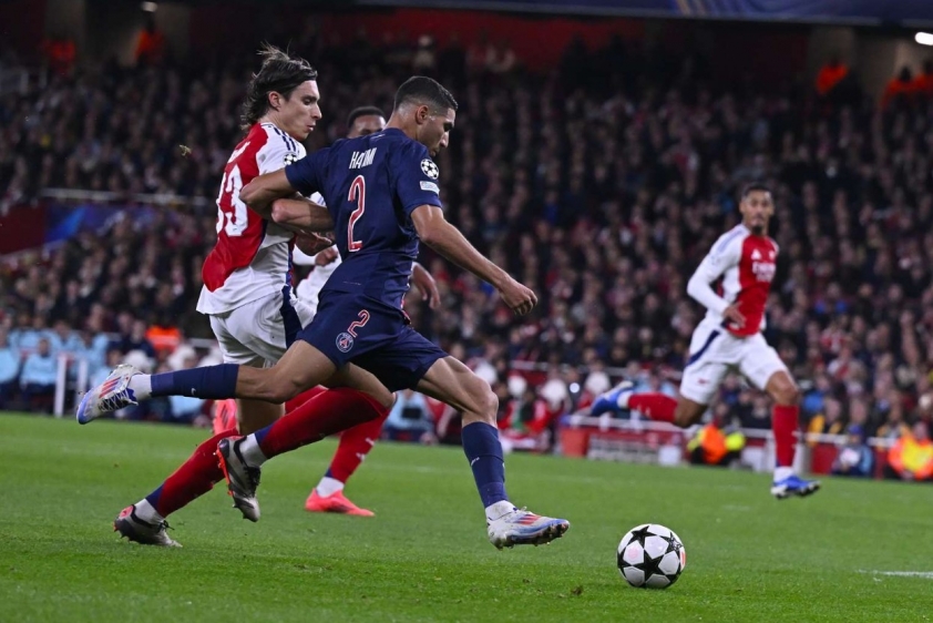 Arsenal Xuất Sắc Vượt qua PSG Luis Enrique Thừa Nhận Sự Kém Cỏi