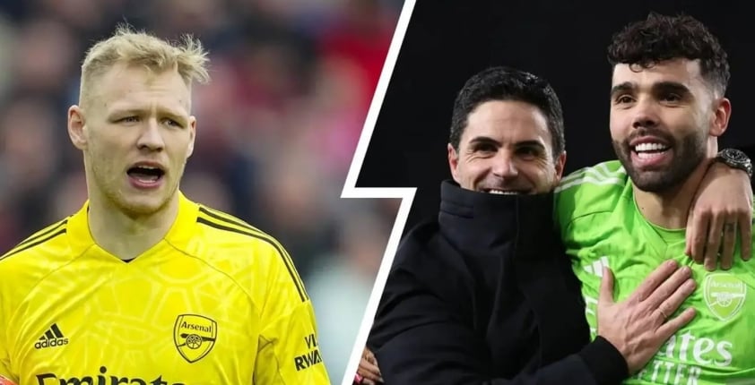 Mối quan hệ tích cực giữa Ramsdale và Raya và hành trình tại Arsenal của thủ môn người Anh