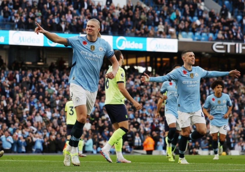 Manchester City giành chiến thắng quan trọng trước Southampton nhờ bàn thắng của Haaland