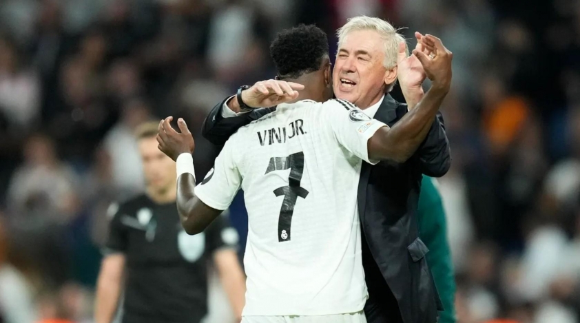 Vinicius tỏa sáng rực rỡ, Ancelotti dự đoán Quả bóng vàng trong tương lai