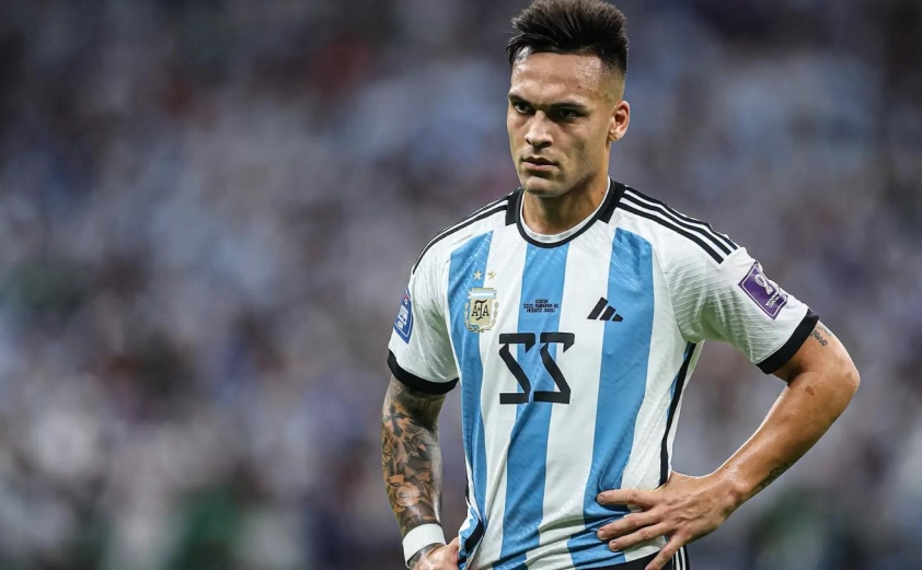 Lautaro Martinez bất mãn với vị trí thứ 7 ở Quả Bóng Vàng 2024