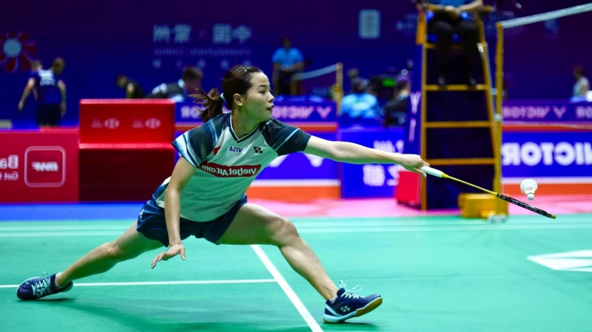 Nguyễn Thùy Linh áp đảo đối thủ Ấn Độ, vào vòng 2 giải cầu lông Đan Mạch mở rộng