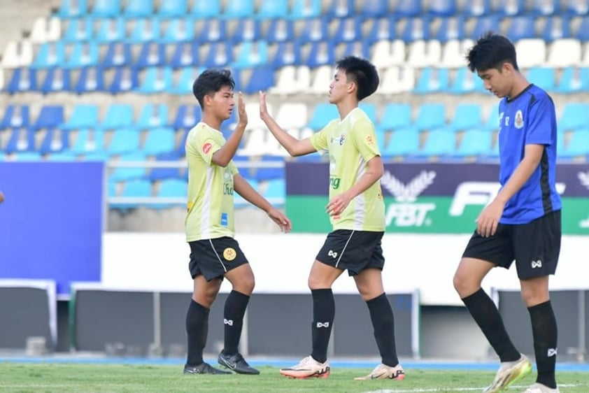 U17 Thái Lan dễ dàng vượt qua trận giao hữu để chuẩn bị cho vòng loại U17 châu Á