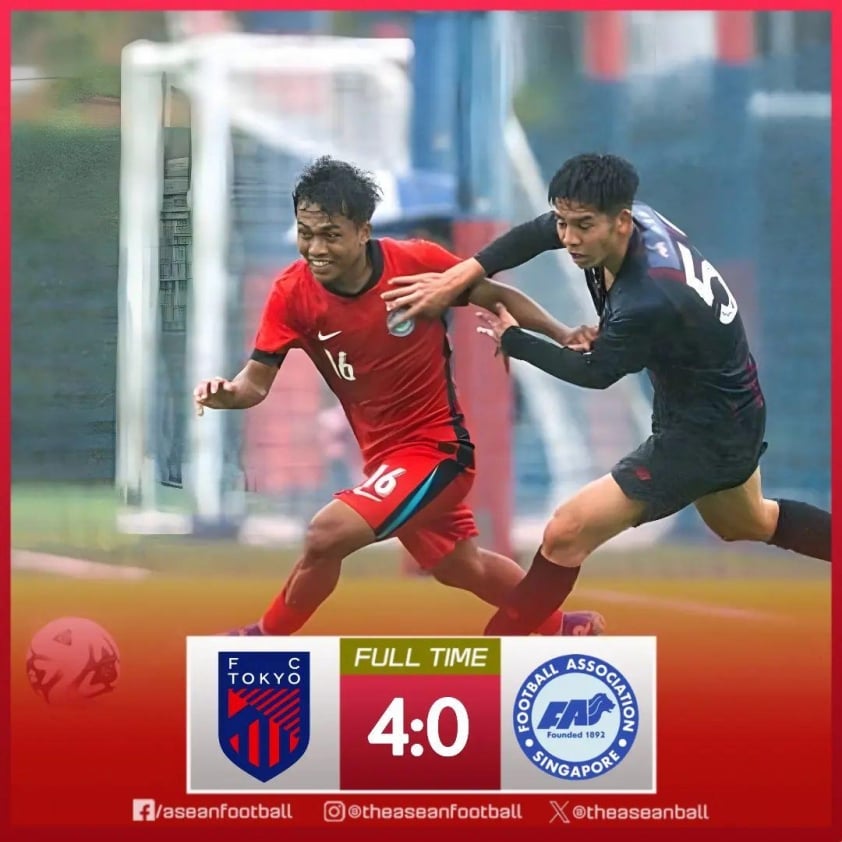 Đội tuyển Đông Nam Á nhận thất bại tan nát trước CLB Nhật Bản trước thềm AFF Cup 2024