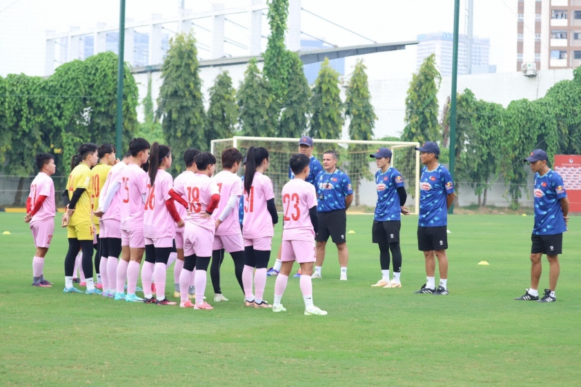 Đội tuyển nữ Việt Nam sẵn sàng chinh chiến tại Giải giao hữu quốc tế Trung Quốc