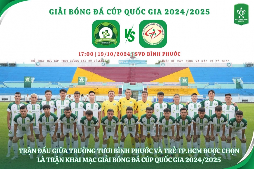 Vòng loại Cúp Quốc gia 2024/25 khởi tranh với loạt trận hấp dẫn