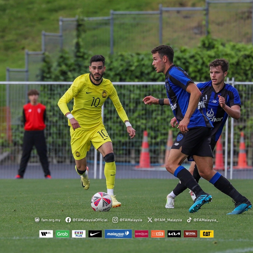 Malaysia hòa trong trận giao hữu khởi động thềm AFF Cup 2024
