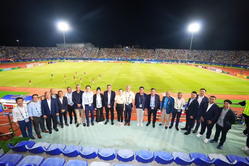 Chủ tịch VFF Trần Quốc Tuấn hội ngộ Chủ tịch LĐBĐ Đông Nam Á tại sự kiện phát triển bóng đá khu vực
