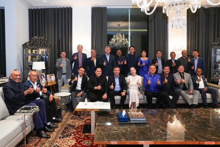 Chủ tịch VFF Trần Quốc Tuấn hội ngộ Chủ tịch LĐBĐ Đông Nam Á tại sự kiện phát triển bóng đá khu vực