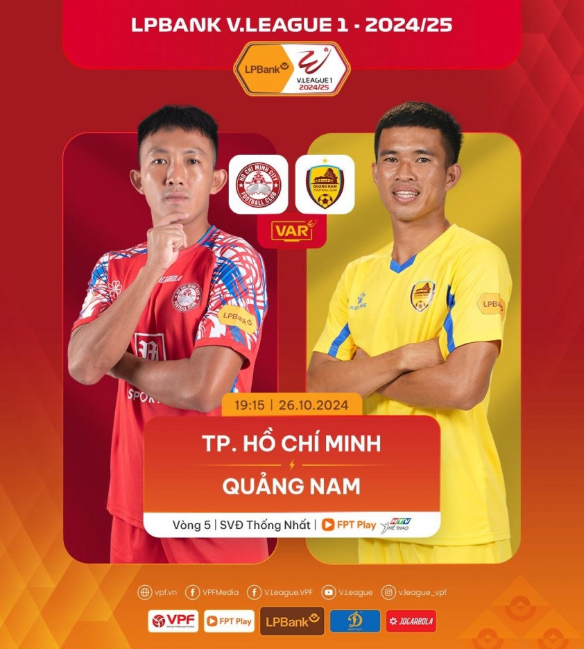 Thủ Môn Việt Kiều Patrik Lê Giang Cứu Chỉ 1 Điểm Cho CLB TP.HCM Trước Quảng Nam
