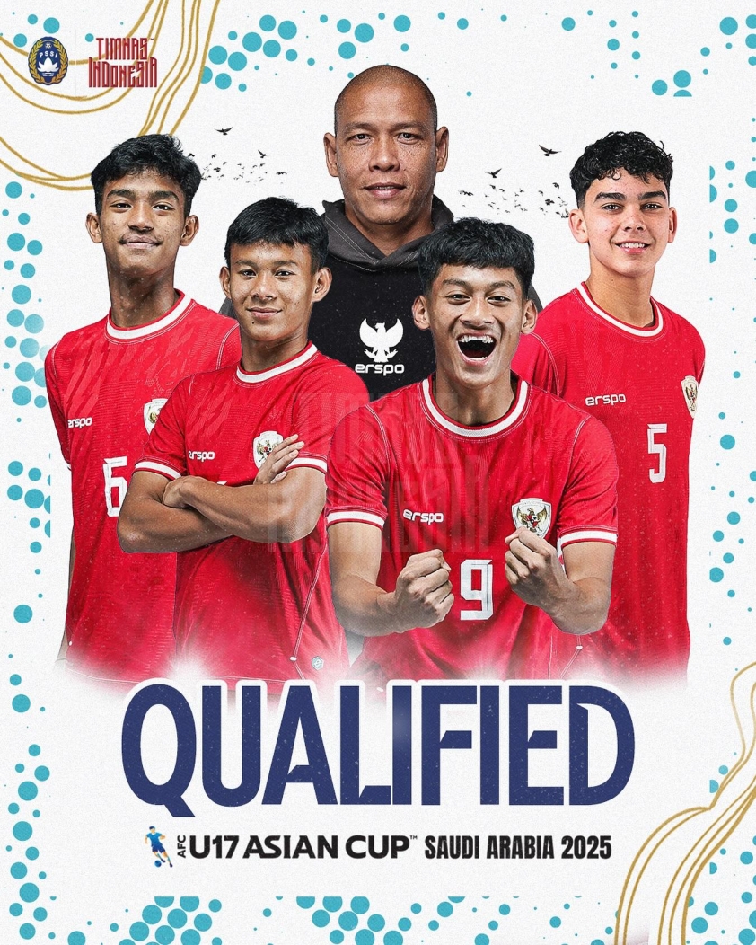 Những thành tích ấn tượng của bóng đá Indonesia U17 giành vé dự VCK U17 châu Á 2025