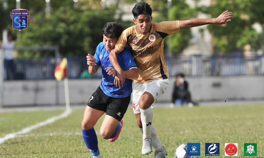 Đội trẻ Công an Hà Nội gục ngã trước Quảng Ninh FC ở giải hạng Ba