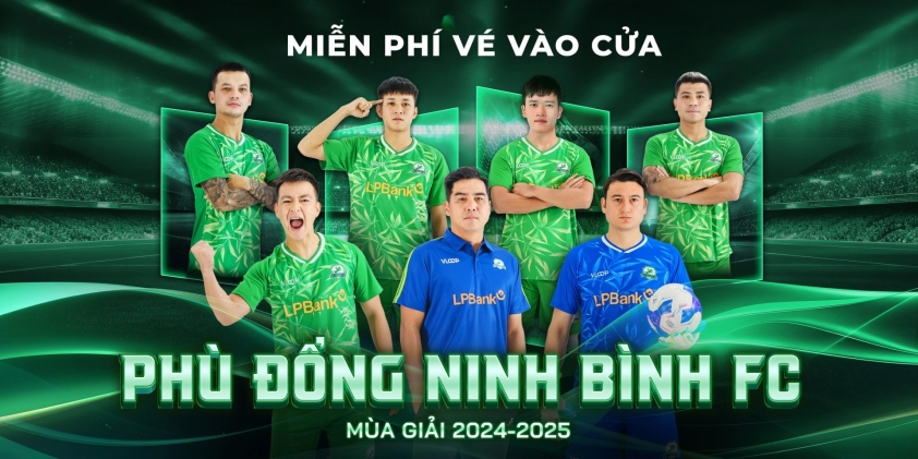 CLB Phù Đổng Ninh Bình Miễn Phí Vé Vào Sân Toàn Mùa Giải, Tạo Động Lực Thăng Hạng